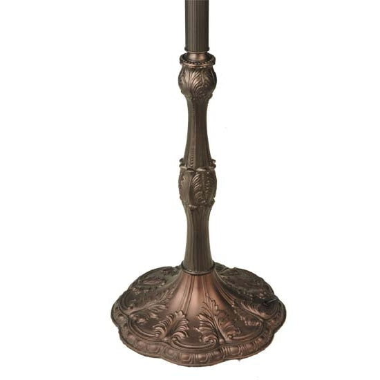 Meyda Tiffany Capri 57" Mahogany Bronze G-Arm Floor Lamp Base