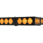 Meyda Tiffany Diablos 85" 24-Light Dark Roast Semi-flush Mount Ceiling Light With Amber Quartz Idalight Shade Glass