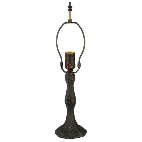 Meyda Tiffany Pompei 9" Mahogany Bronze Table Lamp Base