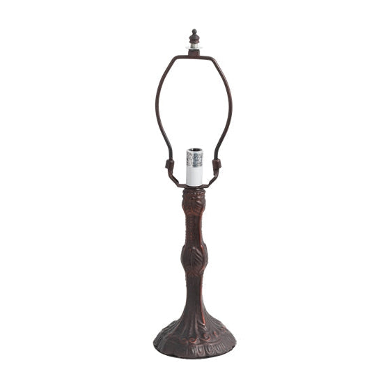 Meyda Tiffany Pompeii 15" Mahogany Bronze Table Lamp Base