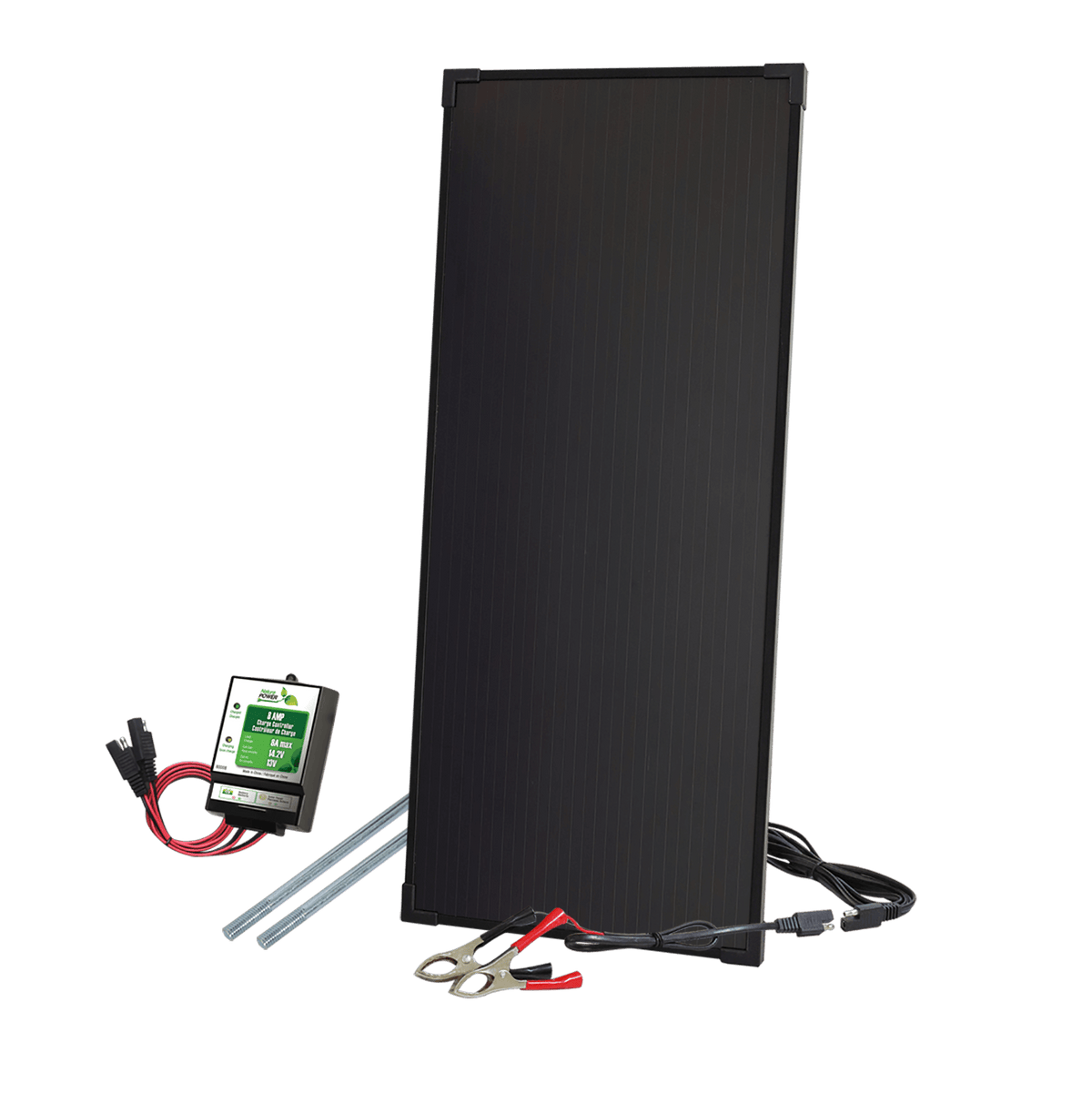 Nature Power 22 Watt Solar Battery Charger With Charge Controller
