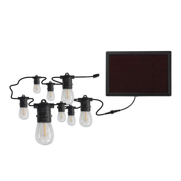 Nature Power 30 ft 12 socket Solar Led String Lights – Lamps Depot