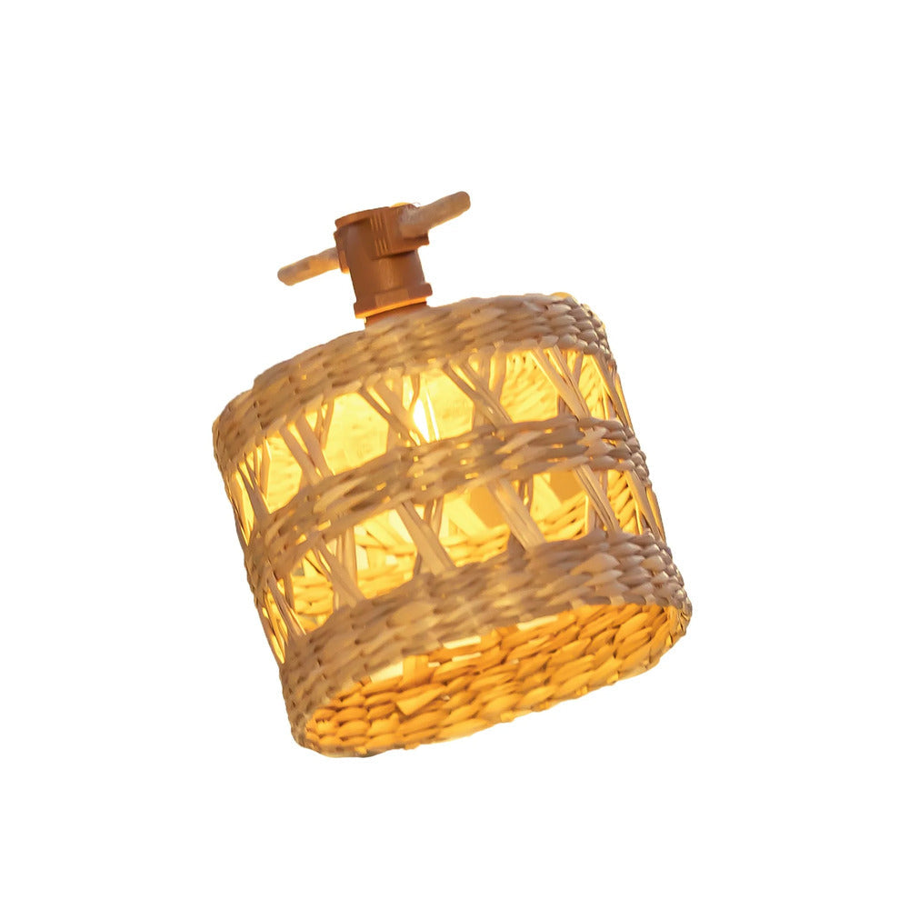 New Garden 35 Lumen Jute Alba Solar & Rechargeable String Lights