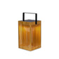 New Garden 900 Lumen Brown Okinawa Solar & Rechargeable Outdoor Lantern