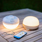 New Garden 900 Lumen White Cherry Rechargeable Portable Light Bulb