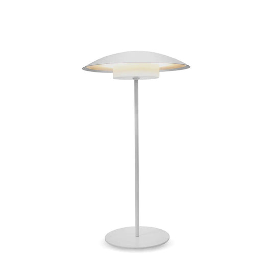 New Garden White Sardinia 40 Rechargeable Table Lamp
