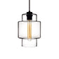 Niche Modern Axia 7" Dimmable Incandescent Pendant Light With Crystal Glass Shade
