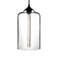 Niche Modern Bella 7" Dimmable Incandescent Pendant Light With Crystal Glass Shade