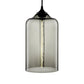 Niche Modern Bella 7" Dimmable Incandescent Pendant Light With Gray Glass Shade