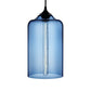 Niche Modern Bella 7" Dimmable Incandescent Pendant Light With Sapphire Glass Shade