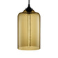 Niche Modern Bella 7" Dimmable Incandescent Pendant Light With Smoke Glass Shade