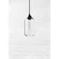 Niche Modern Helio 5" Dimmable Incandescent Pendant Light With Crystal Glass Shade