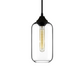 Niche Modern Helio 5" Dimmable Incandescent Pendant Light With Crystal Glass Shade