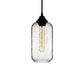 Niche Modern Helio 5" Dimmable Incandescent Pendant Light With Effervescent Glass Shade