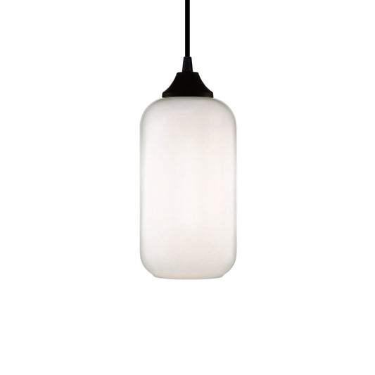Niche Modern Helio 5" Dimmable Incandescent Pendant Light With Opaline Glass Shade