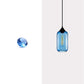 Niche Modern Helio 5" Dimmable Incandescent Pendant Light With Sapphire Glass Shade