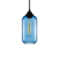 Niche Modern Helio 5" Dimmable Incandescent Pendant Light With Sapphire Glass Shade