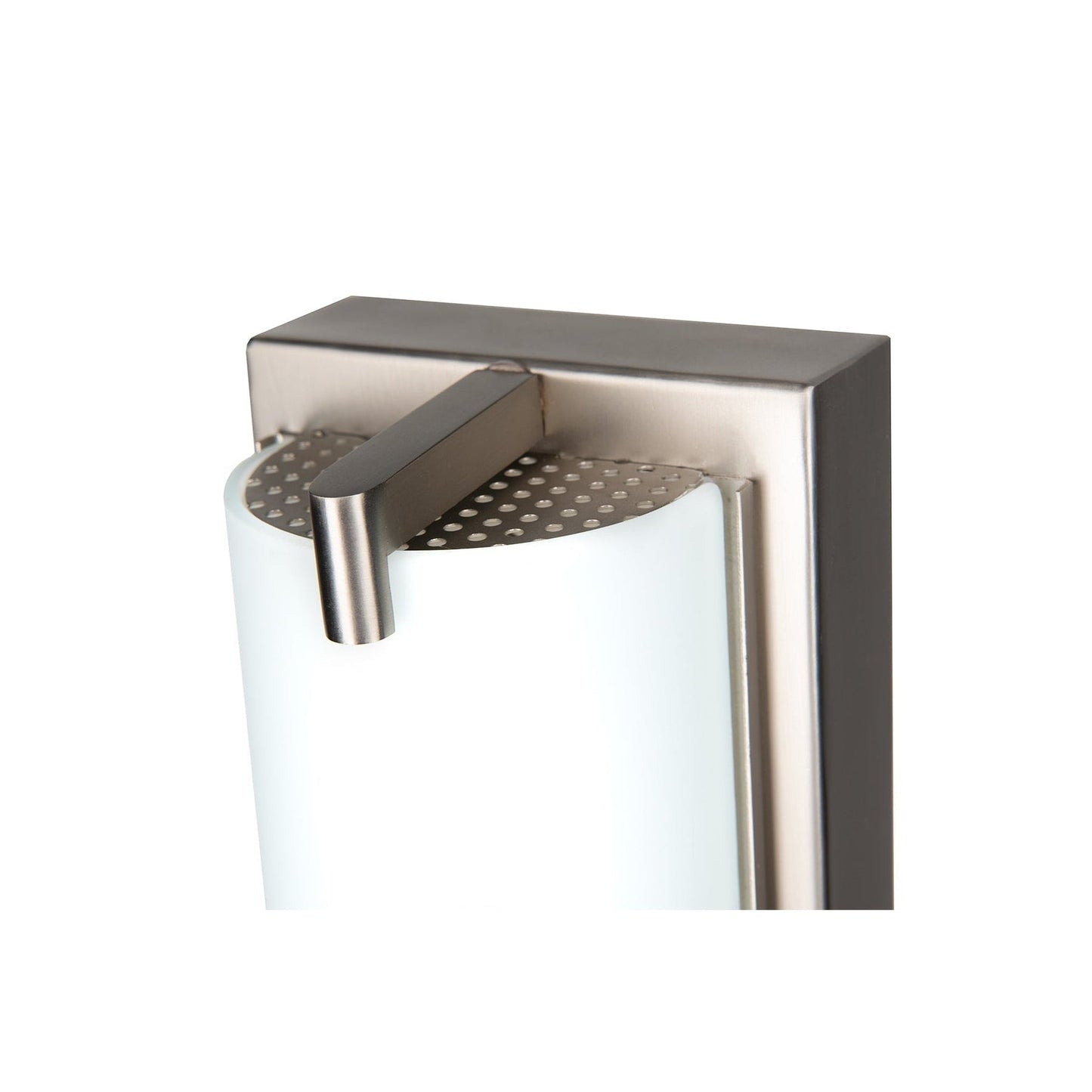 Norwell Lighting Alto 24" Brushed Nickel LED ADA Sconce With Matte Opal Glass Diffuser