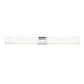 Norwell Lighting Artemis 36" 2-Light Chrome LED Vanity Sconce With Matte Opal Acrylic Diffusers