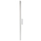 Norwell Lighting Ava 48" 1-Light Gloss White Vanity LED Sconce With Matte Opal Acrylic Diffuser