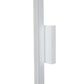 Norwell Lighting Ava 48" 1-Light Gloss White Vanity LED Sconce With Matte Opal Acrylic Diffuser