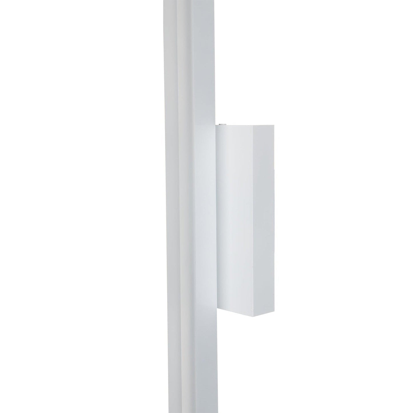 Norwell Lighting Ava 48" 1-Light Gloss White Vanity LED Sconce With Matte Opal Acrylic Diffuser