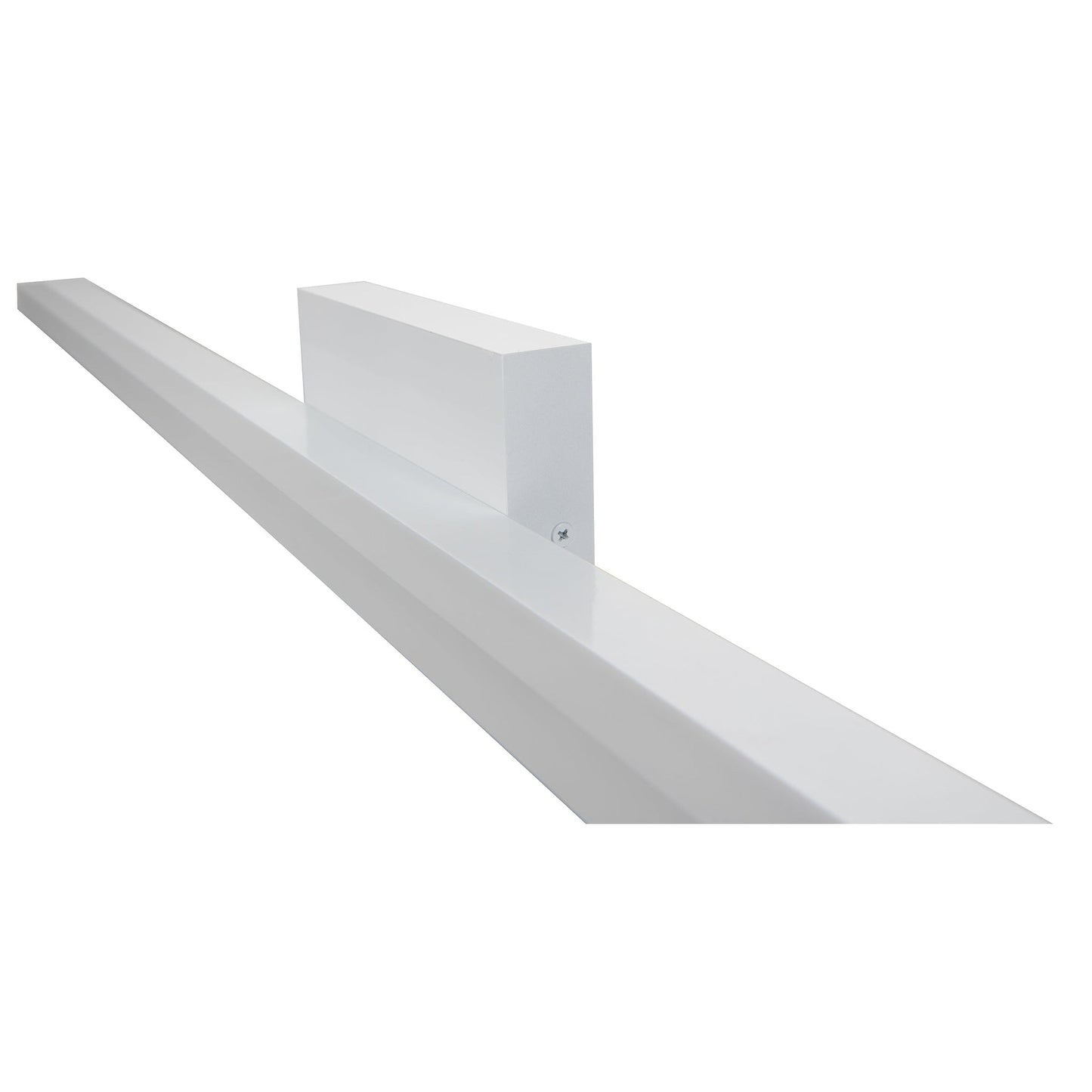 Norwell Lighting Ava 48" 1-Light Gloss White Vanity LED Sconce With Matte Opal Acrylic Diffuser