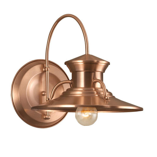 Norwell Lighting Budapest 13" 1-Light Copper Large Outdoor Wall Light