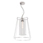 Norwell Lighting Cere 20" 1-Light Polished Nickel Pendant