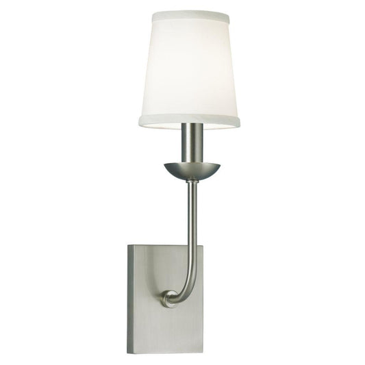 Norwell Lighting Circa 4" x 4" 1-Light Brushed Nickel Indoor Wall Light