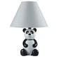 Ore International 14"H Panda Kid’s Table Lamp