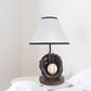 Ore International 15"H Baseball Accent Table Lamp