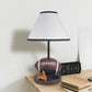Ore International 15"H Football Accent Table Lamp