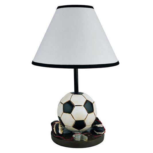 Ore International 15"H Soccer Accent Table Lamp
