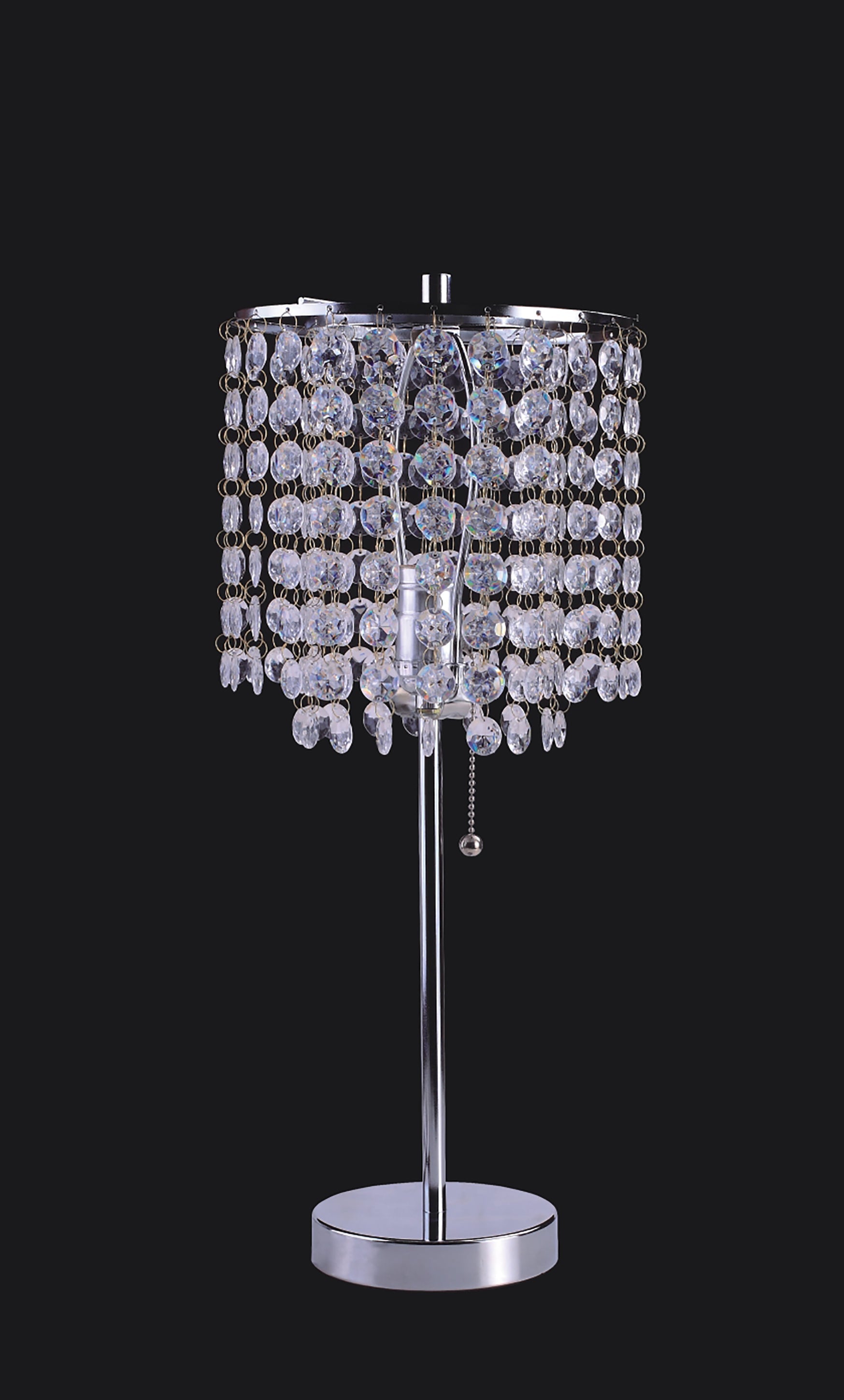 Ore International 20"H Deco Glam Table Lamp
