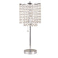 Ore International 20"H Deco Glam Table Lamp