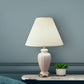 Ore International 26"H Ceramic Table Lamp In Ivory