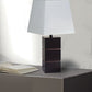 Ore International 27" Table Lamp In Walnut Finish