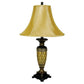 Ore International 28"H Classic Small Table Lamp In Honey Gold
