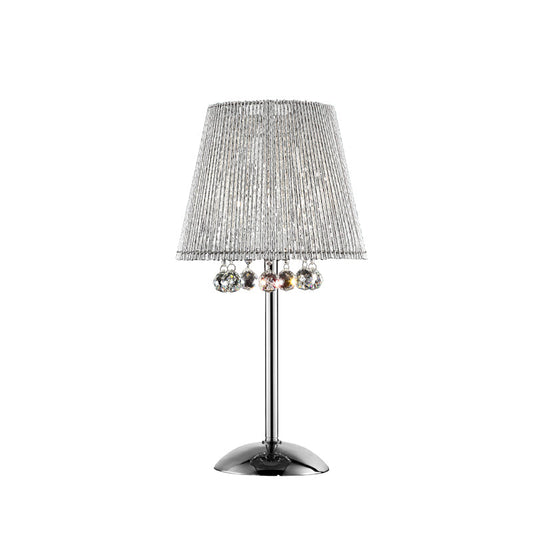 Ore International 28"H Dreamer Crystal Table Lamp