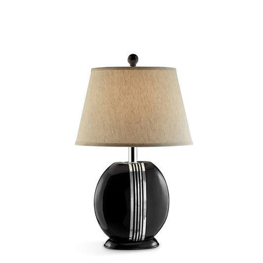 Ore International 28"H Obsidian Table Lamp