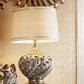 Ore International 29"H Kiara Silver Table Lamp