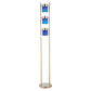 Ore International 3-Light Adjustable Floor Lamp In Blue