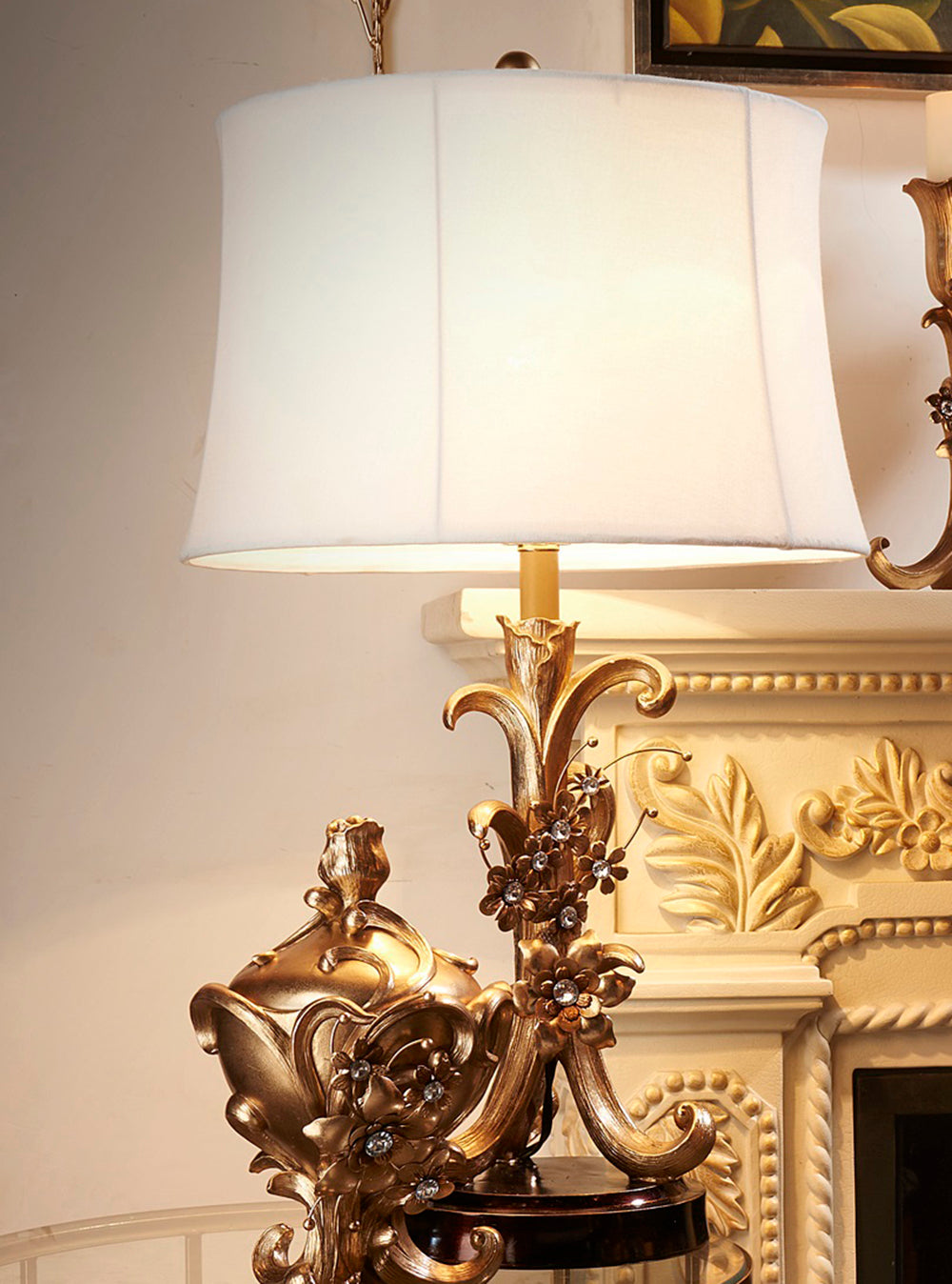 Ore International 30"H Athena Bronze Table Lamp