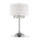 Ore International 30"H Moiselle Crystal Table Lamp