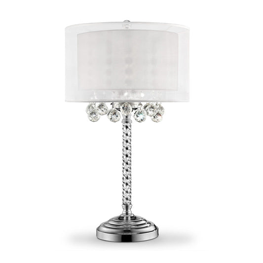 Ore International 30"H Moiselle Crystal Table Lamp