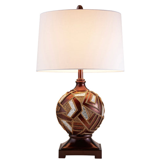 Ore International 30"H Polymosaic Table Lamp