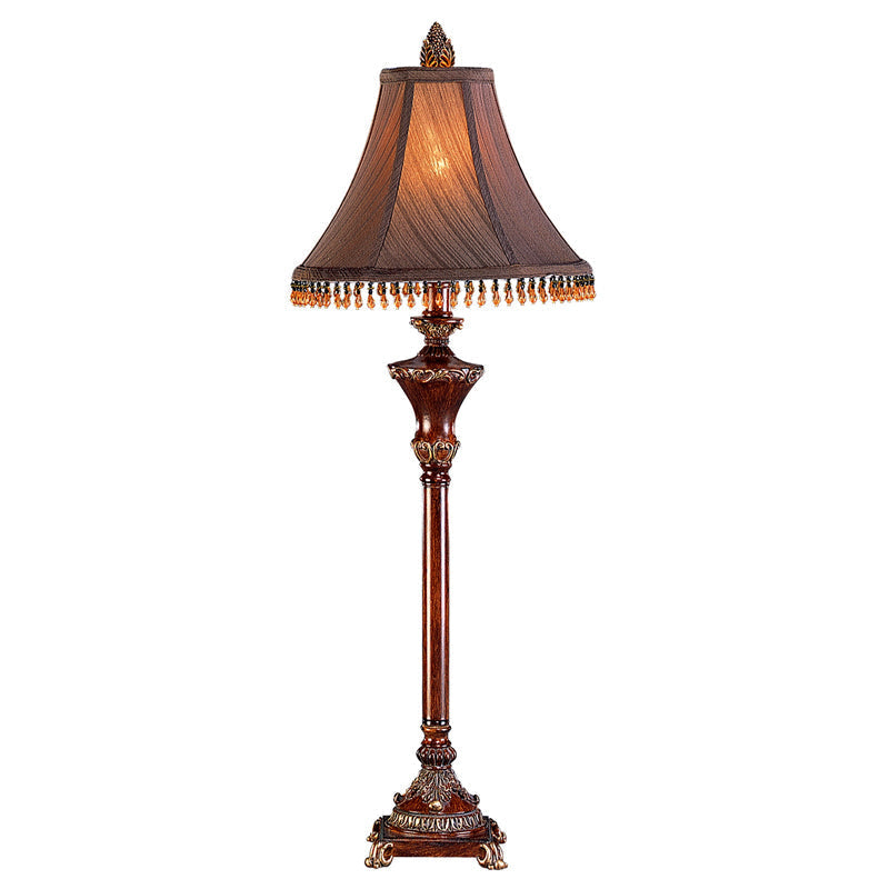 Ore International 30"H Resemble Wood Buffet Lamp