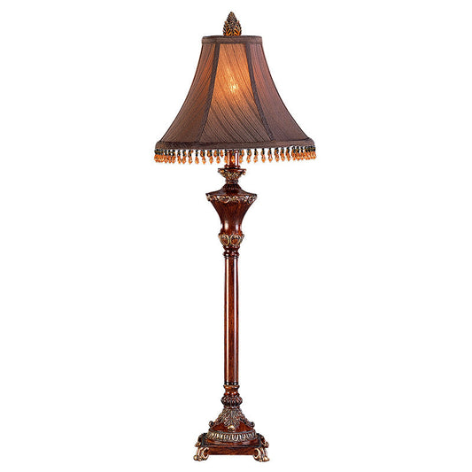 Ore International 30"H Resemble Wood Buffet Lamp