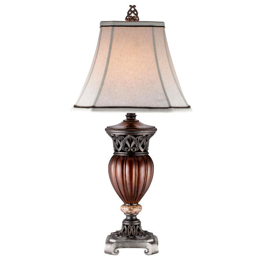 Ore International 32"H Roman Bronze Collection Decorative Table Lamp